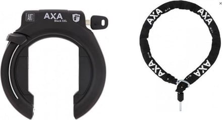 Ringslot Axa Block XXL + insteekketting Axa ULC 100