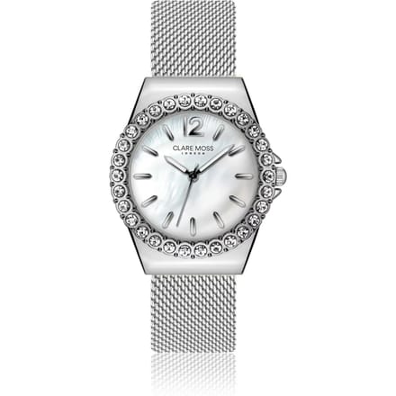 Vrouwenhorloge Clare Moss Mayfair Mesh