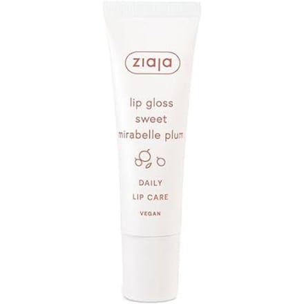 Ziaja Lip Balm With Shine Sweet Mirabelle Plum 12 Ml