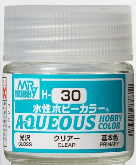 Gunze H-030 - Gloss Clear - Mr. Hobby Aqueous Modelbouwverf 10ml
