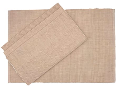 Fina placemat salmon - set van 4