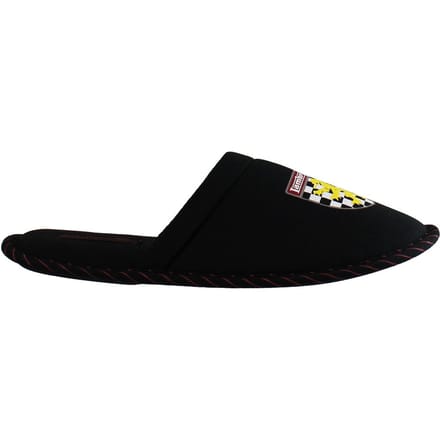 Lambretta Lion Heren Zwarte Pantoffels