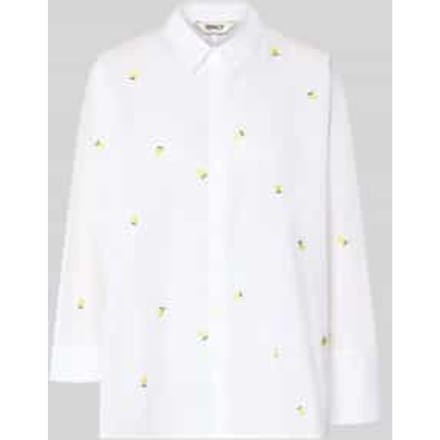 Relaxed fit overhemdblouse van puur katoen model 'NEW LINA GRACE'