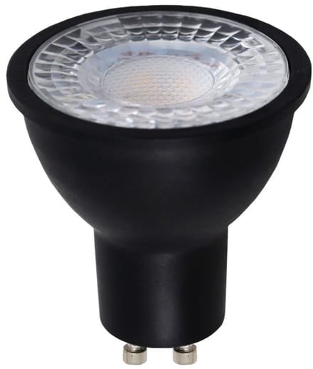 ETH Led Zigbee GU10 5w RGWB 350L zwart plastic