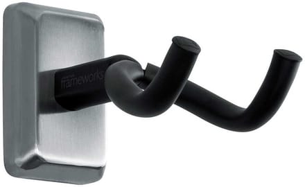 Gator Frameworks GFW-GTR-HNGRSCH Guitar Hanger Gitaar Muurbeugel Chrome