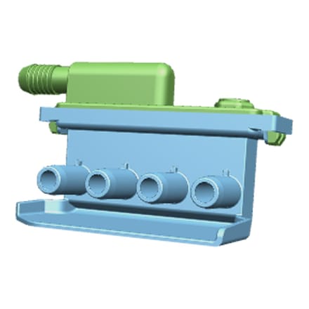 AEG zeepbak, secundair , doos, Pump 8084606022