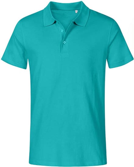 Herenpolo 'Jersey' met korte mouwen Jade - XXL