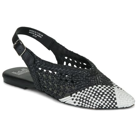 Bronx Amme-line Low Shoe Black/off White Talla: 37 | Chancletas Outlet | Mujer | Blanco