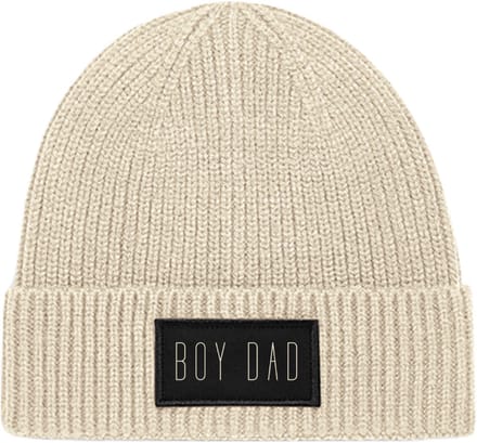Heren muts-voor de allerliefste vader-one size-boy dad-Beige