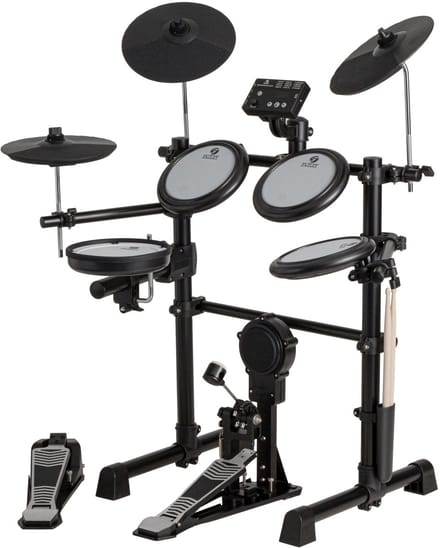Elektronisch drumstel - 6 inch gaasvellen - Met gratis lessen Fazley DDK-040