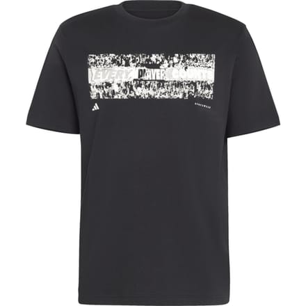 Adidas Stadium Fans T-shirt Zwart