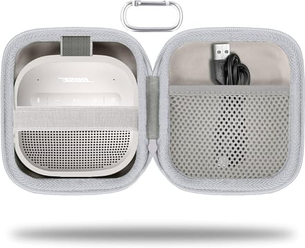 Harde Beschermhoes voor Bose SoundLink Micro (2e Gen) Draagbare Bluetooth Speaker - Ideaal voor Buitengebruik, Schokbestendig en Waterdicht