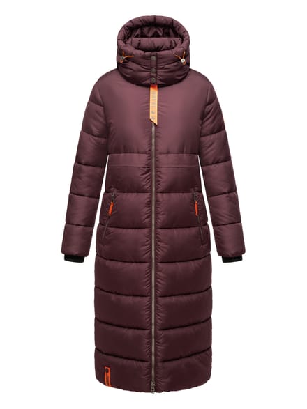 Navahoo dames gewatteerde wintermantel Kristallblume – Warm & Trendy