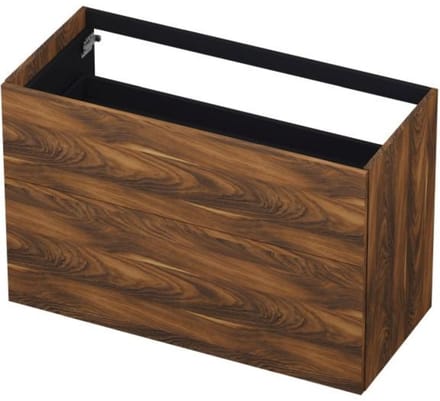 INK - Onderkast 2 Laden Push To Open 65cm Hout Decor - 1000x450x650 Mm - Noten