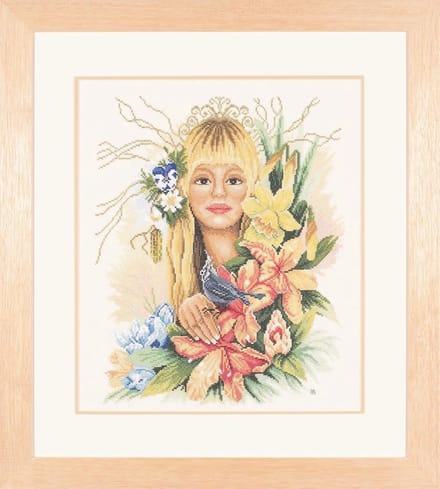 Telpakket kit Lente Bloemenmeisje