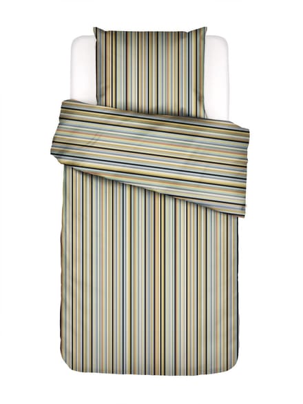 Essenza Donna Dekbedovertrek Biologisch Katoensatijn Hazy yellow - Eenpersoons – 140x200/220 cm
