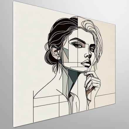 Kunstprint | Wanddecoratie | Forex | 80 × 80 cm