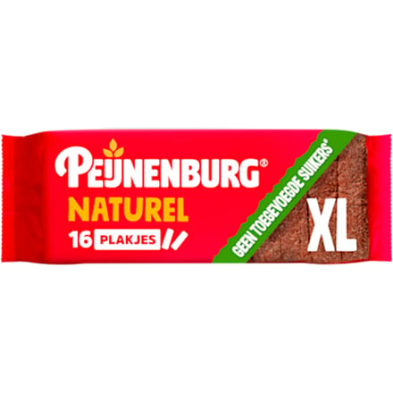 Naturel zonder toegev. suiker gesneden