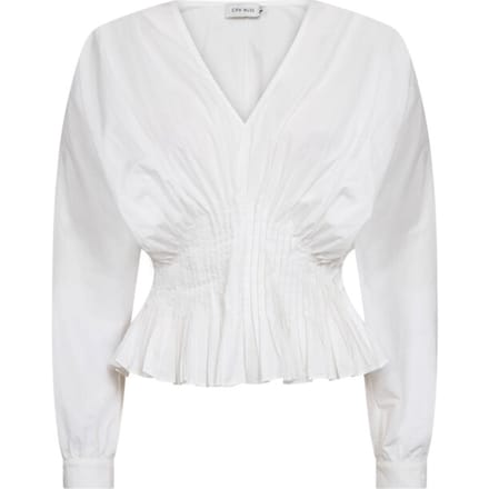 Copenhagen Muse Cmpoplin-blouse Blouses Dames - Wit - Maat S