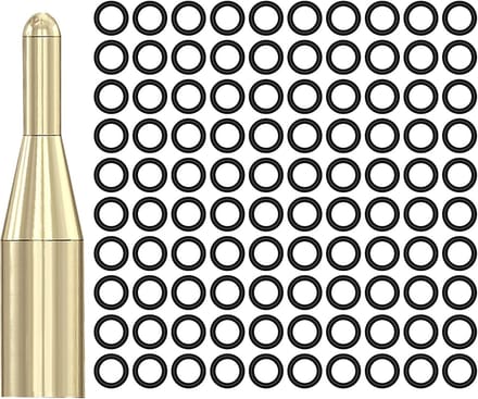 Dart Schacht O-ringen - Rubberen ringen - Dart Stabiliteit - Antislip Vervanging - 4.5 mm - Zwart