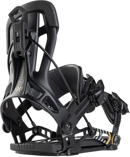 Nidecker Flow Nx2 Snowboardbindingen Zwart M