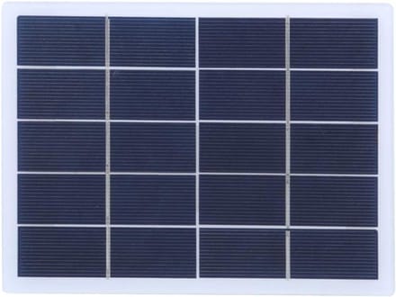 Zonnepaneel Module - Zonneoplader - Doe-het-zelf Project - Hoog Rendement - 23x18x1 cm - Zwart