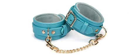 Liebe Seele - Siren's Cove Enkelboeien – Turquoise Kalfsleer