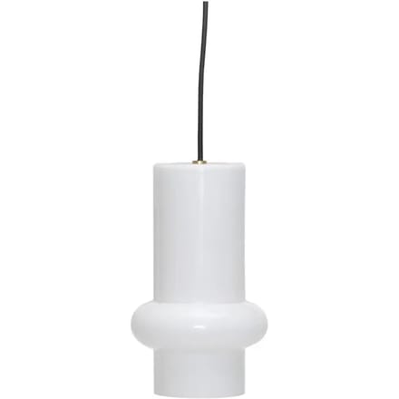 Hübsch Pilule Down Hanglamp Glanzend Wit