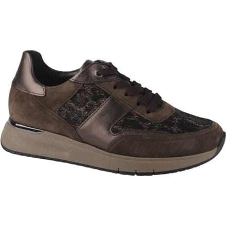 Gabor - Sneakers Laag Donkerbruin 37.5