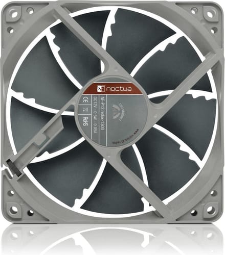 Noctua NF-P12 redux-1300 - Case ventilator - 120mm - Black - 20 dBA