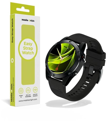 Mobile Origin Easy Strap Horloge 22Mm Zwart