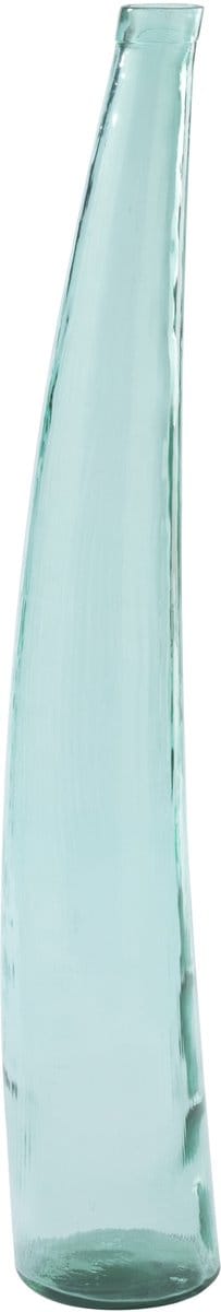 J-Line vloervaas - glas - azuurblauw - large