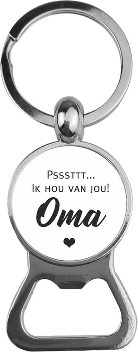 Bieropener Glas -  Ik Hou Van Jou Oma