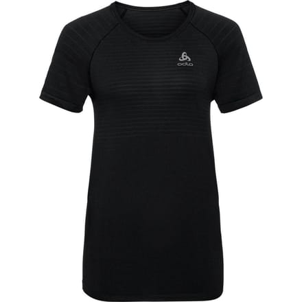 Odlo - Maat M - Suw Top Crew Neck S/S Performance X-Light Heren Sportshirt - Black