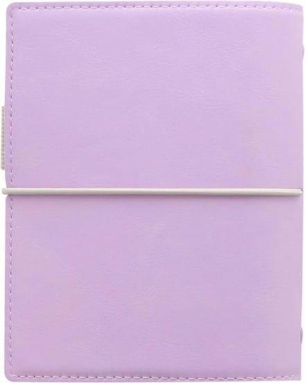 Pocket Organizer - Agenda Planner - Dagelijkse Planning - Soft Kunstleer - 81x120mm - Orchidee