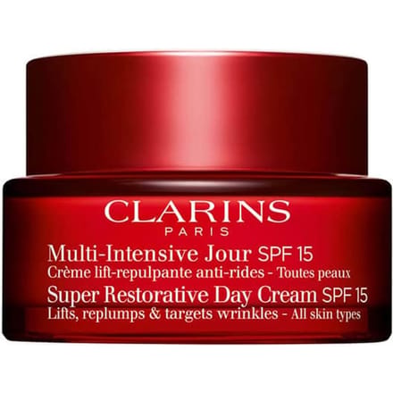 Clarins Super Restorative Day Cream Spf 15 All Skin Types Clarins - Super-restorative Super Restorative Day Cream Spf 15 - All Skin Types  - 50 ML