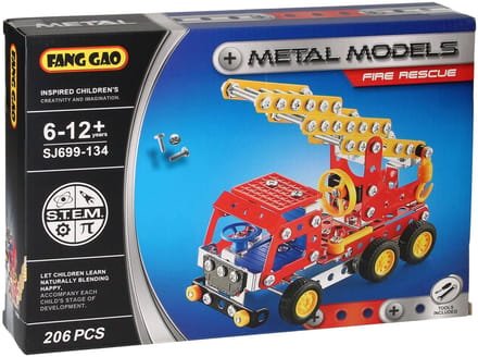Metalen Bouwpakket Brandweer Ladderwagen, 206dlg.
