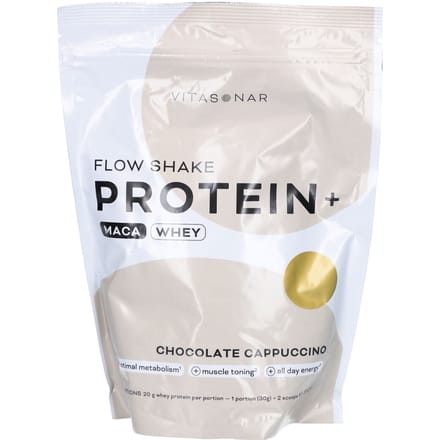 Vitasonar Flow Shake Protein+ - Whey & Maca - Chocolate Cappuccino - 510g