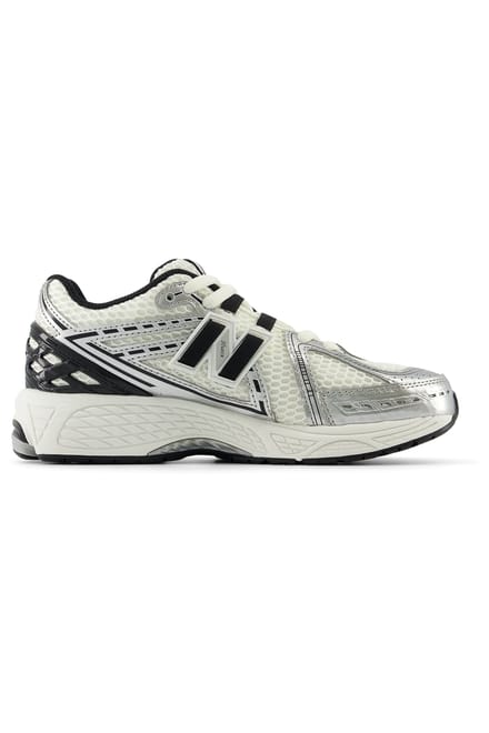 New Balance 1906R Grote Kinderen Zilver Metallic Zwart in W-breedte Kinder Sneakers Zeezout GC1906ER 39 gray
