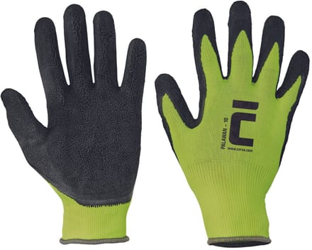 Cerva Werkhandschoen Palawan - Handschoenen - Geel Size 10