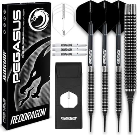 Professionele Softtip Dartpijlen met Tungsten Gewicht - Inclusief Flights en Shafts