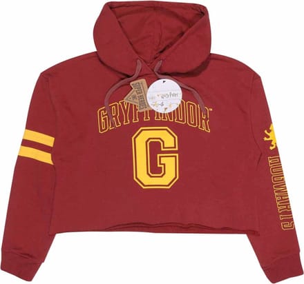 Harry Potter - College Style Gryffindor Crop Sweater - XL - Rood