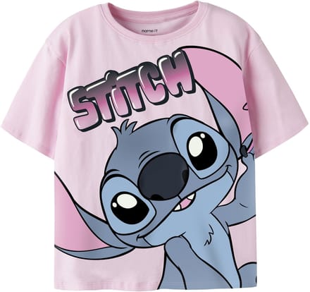 NAME IT - NKFMORISSINA STITCH SS NREG TOP WDI - Meisjes - T-shirts