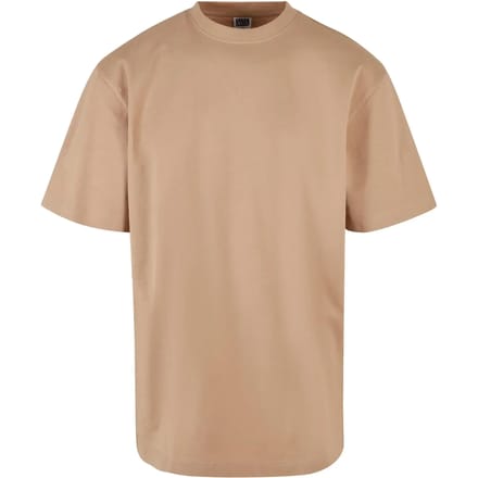 Urban Classics - Tall Heren Tshirt - M - Beige