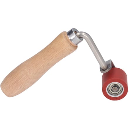 Rouleau à main en silicone 20 mm 75 degrés Angle de pliage Résistance à la température 260 degrés Celsius Conception ergonomique Rouleau de joint beige