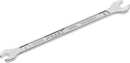 Hazet 450N-4X5 Dubbele steeksleutel Sleutelbreedte (metrisch) 4 - 5 mm