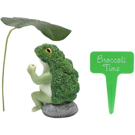 Innovatief Broccolikikker Ornament Patio Tuin Rotsentuin Hars Dier Landschapsdecoratie green