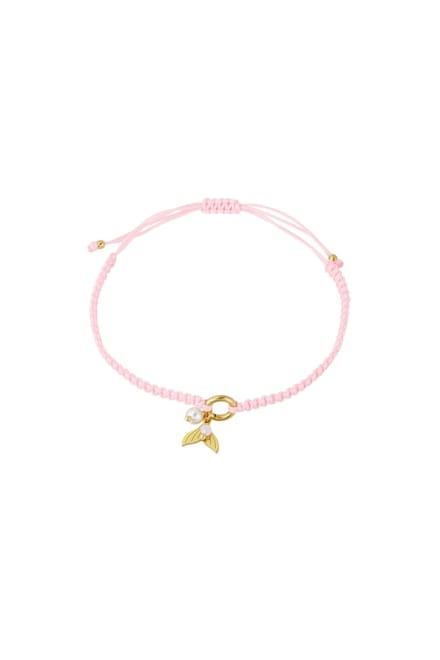 YWG - armband mermaid wonder - Baby Roze