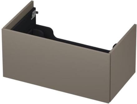INK - Onderkast 1 Lade Push 2 Open Bestaande Uit - 800x450x376 Mm - Mat Taupe