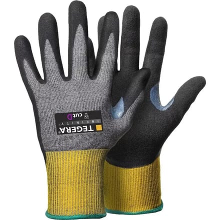 Dunne en comfortabele beschermhandschoenen met niveau D TEGERA CRF Infinity